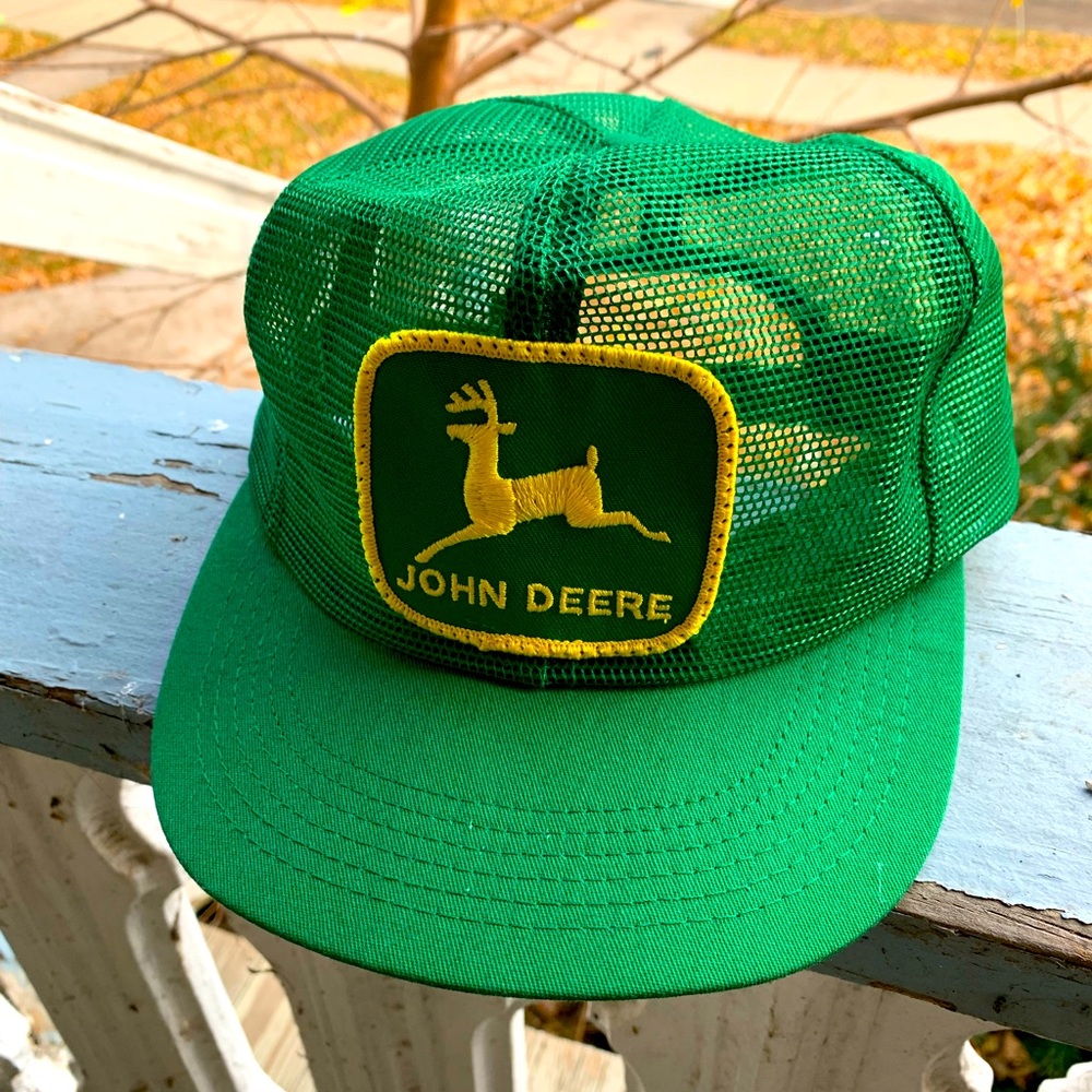 Vintage John Deere All Mesh Trucker Hat